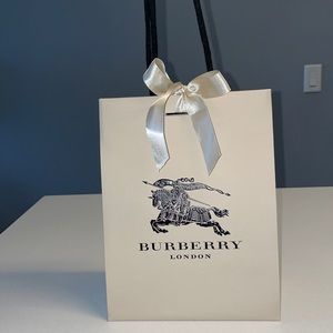 Burberry Gift Bag Small with Ribbon